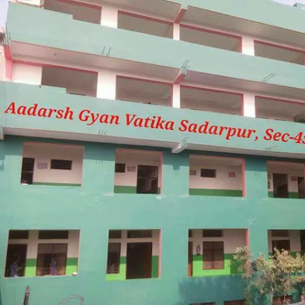 Aadarsh Gyan Vatika School, Sector 45, Noida School Building
