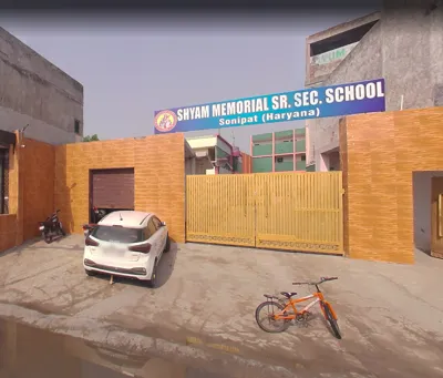 Shyam Memorial Sr. Sec School, Narender Nagar, Sonipat School Building