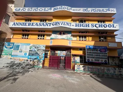 Annie Besant Convent and High School, Hegganahalli, Bangalore School Building