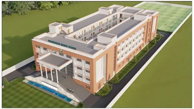 Prominence World School, Knowledge Park V, Greater Noida West School Building