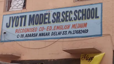 Jyoti Model School, Adarsh Nagar, Delhi School Building