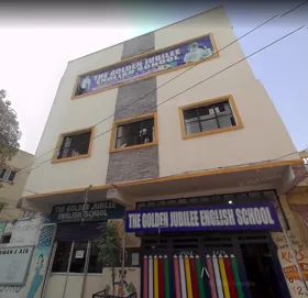 Golden Jubilee English High School, Yakutpura, Hyderabad School Building