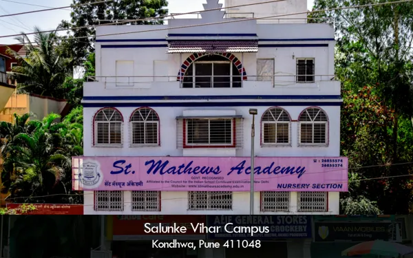 St. Mathews Academy And Junior College, Kondhwal, Pune School Building