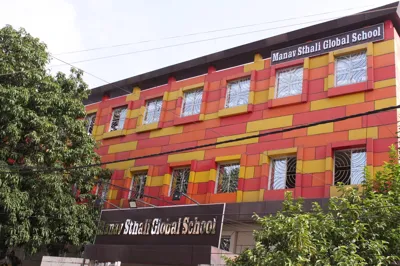 Manav Sthali Global School, Rajinder Nagar, Delhi School Building