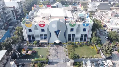 Manav Rachna International School, Sector 21C, Faridabad School Building