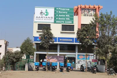 Aaryans World School, Katraj, Pune School Building