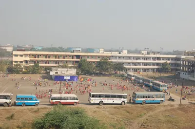 Angel High School, Loni Kalbhor, Pune School Building