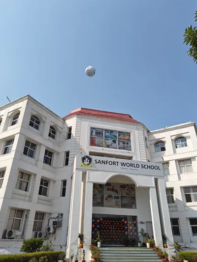 Sanfort World School GN, Omega I, Greater Noida School Building