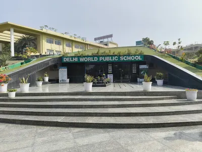 Delhi World Public School, Knowledge Park V, Greater Noida West School Building