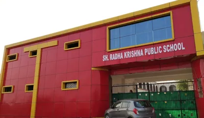 Shri Radha Krishna Public School, Chhawla, Delhi School Building