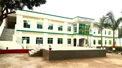 Om Public School, Dadha, Greater Noida School Building