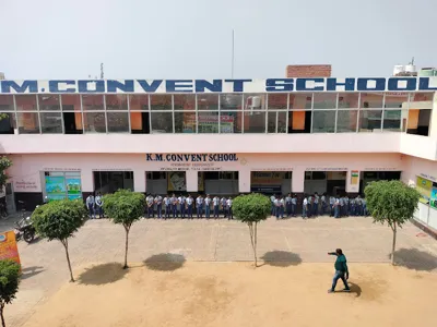 K M Convent School, Sector 54, Faridabad School Building