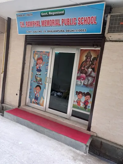 Ch Ramphal Memorial Public School, Bhajanpura, Delhi School Building