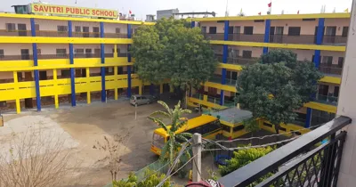 Savitri Public School, Sangam Vihar, Delhi School Building