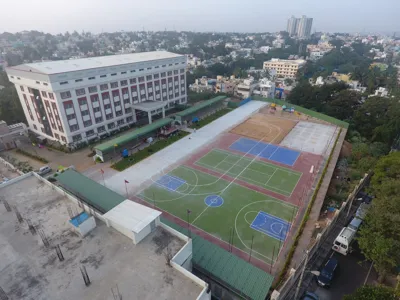 BGS PU College, Bangalore, Karnataka Boarding School Building