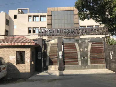 Aaryan International School, Uttam Nagar, Delhi School Building