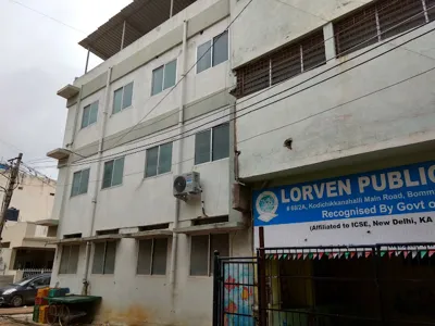 Lorven Public School, Bommanahalli, Bangalore School Building