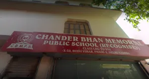 Chander Bhan Memorial Public School, Buddh Vihar, Delhi School Building