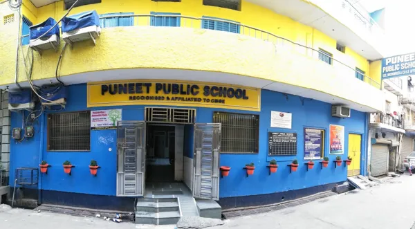 Puneet Public School, Vishwas Nagar, Delhi School Building