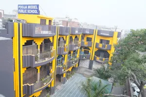 Pooja Model Public School, Ghonda, Delhi School Building