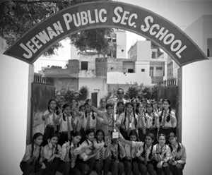 Jeewan Public Secondary School, Dwarka, Delhi School Building