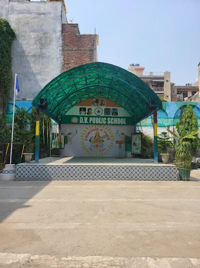 D.V. Public School, Rohini, Delhi School Building