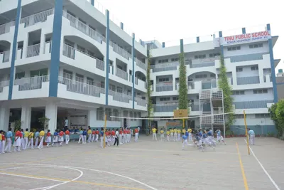 Tinu Public School, Sangam Vihar, Delhi School Building