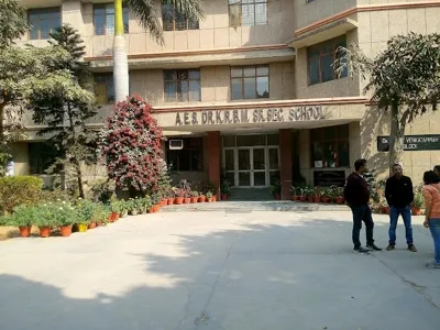 AES Dr. K. Ramesh Babu Memorial Senior Secondary School, Pushp Vihar, Delhi School Building