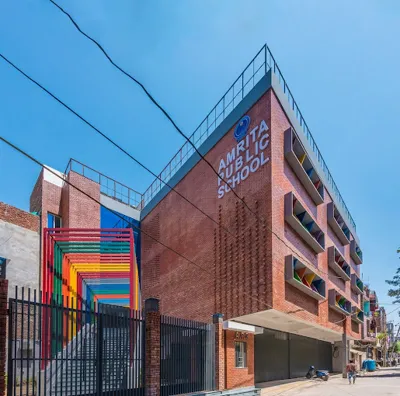 Amrita Public School, Sangam Vihar, Delhi School Building