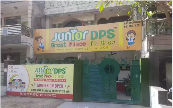 Junior DPS, Paschim Vihar, Delhi School Building
