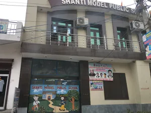 Shanti Model Public School, Ghevra, Delhi School Building