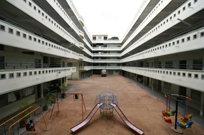 Venkat International Public School, Rajajinagar, Bangalore School Building