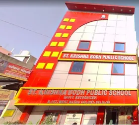 St. Krishna Bodh Public School, Jyoti Nagar, Delhi School Building