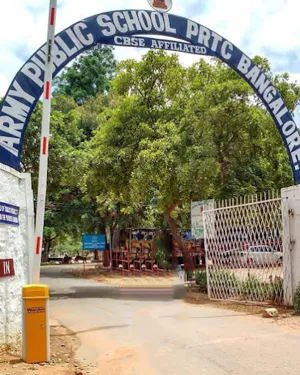 Army Public School Parachute Regiment Centre, Basaveshwar Nagar, Bangalore School Building