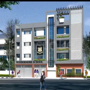 Windermere High School, Binnipete, Bangalore School Building