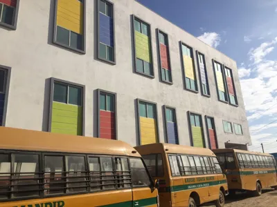 Kaveri Vidya Kshetram Public School, Azad Nagar, Bangalore School Building