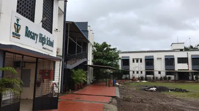 Rosary High School, Badlapur West, Thane School Building