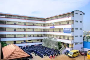Goodwill English High School, Hegganahalli, Bangalore School Building