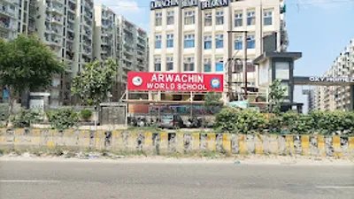 Arwachin World School, Gagan Vihar, Ghaziabad School Building