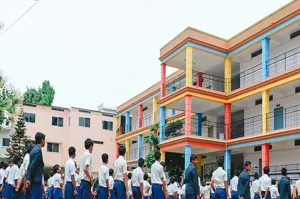 California Public School, Kamakshipalya, Bangalore School Building