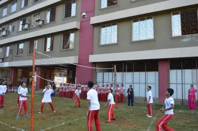 Jan Gan Man English Secondary School, Dombivli West, Thane School Building