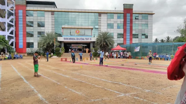 Triveni Public School, Mallasandra, Bangalore School Building