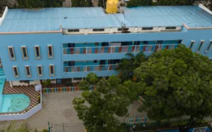 Sri Sai Vidyalaya High School, Rajajinagar, Bangalore School Building