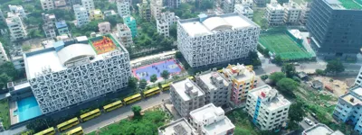 The Newtown School, New Town, Kolkata School Building