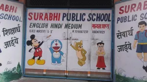 Surabhi Public School Building Image