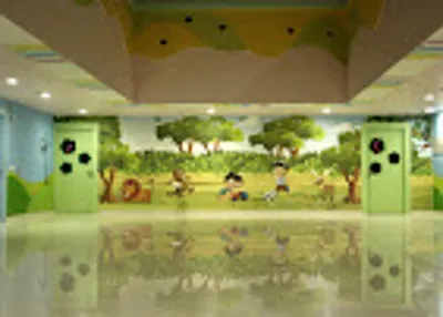 Little Illusions Preschool, Sector Chi II, Greater Noida School Building