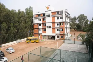 Bharathi Public School, Kattigenahalli, Bangalore School Building