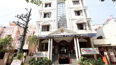 Oxford Universal Public School, Nagarbhavi, Bangalore School Building