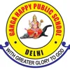 Ganga Happy Public School, Brahampuri, Delhi School Logo