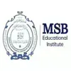 MSB Educational Institute, Kondhwa, Pune School Logo